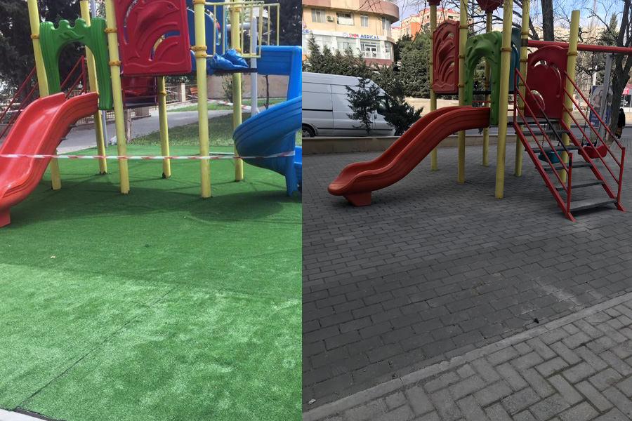 Cavadxan küçəsindəki [[“İzmit Park” abadlaşdırıldı]]